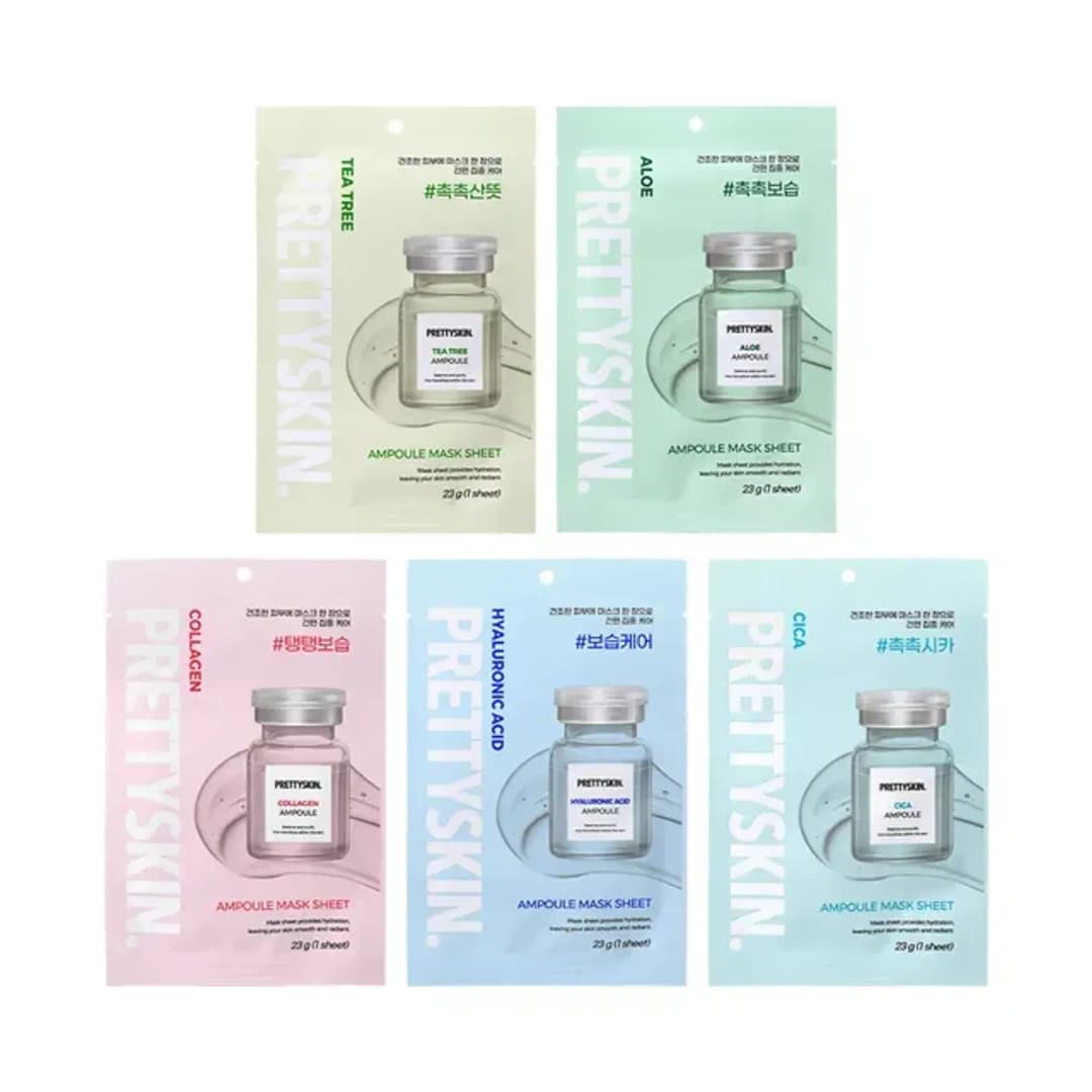 Pretty skin Ampoule Mask Sheet, 1p / Нүүрний маск/ TM - 4