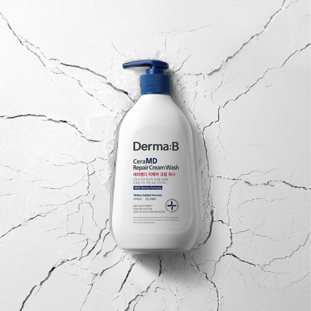 Derma:B CeraMD Repair Cream Body Wash, 400ml /Биеийн шингэн саван/ - 1