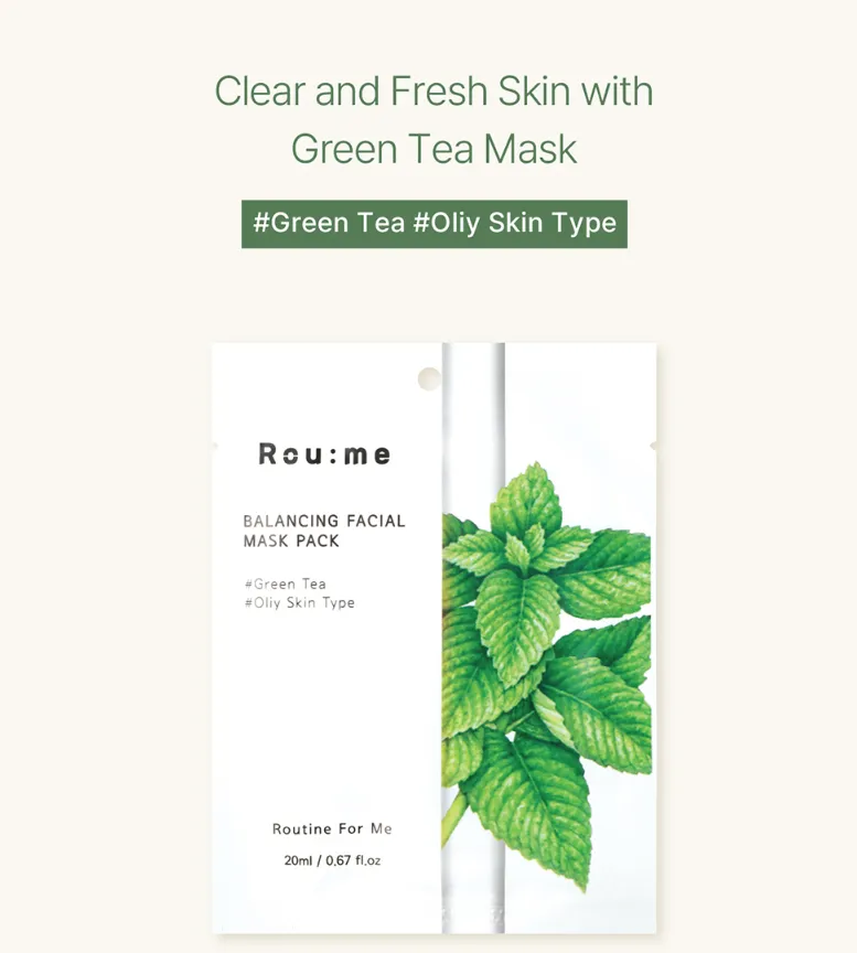 Rou:me Balancing Facial Mask, 20g /Нүүрний маск/ TM - 5