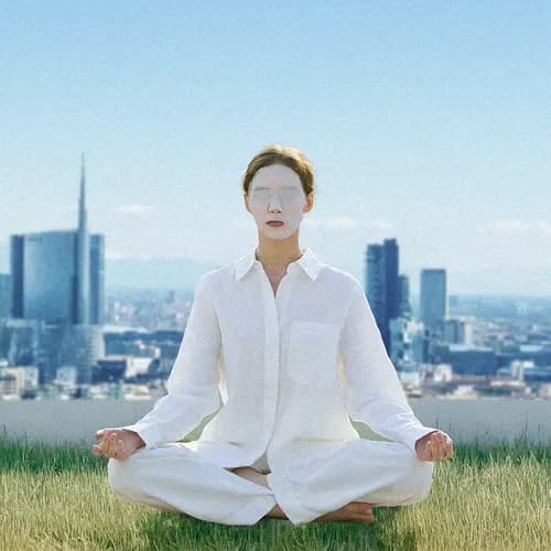 No Look Eyes closed Breathe Balance sheet mask / Нүүрний маск/ TM - 3