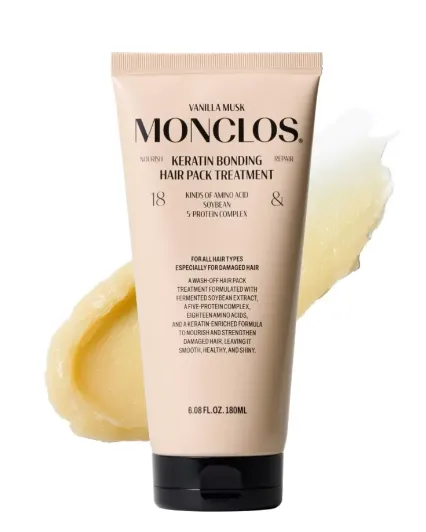 Monclos Keratin Bonding Hair Pack Treatment, 180ml /Ангижруулагч/ - 2