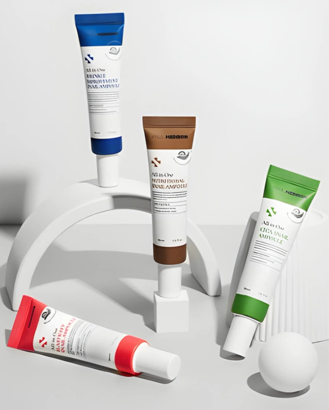 Paul Medison All in One Tightening Snail Ampoule Pink, 30ml /Ампуль/ - 2