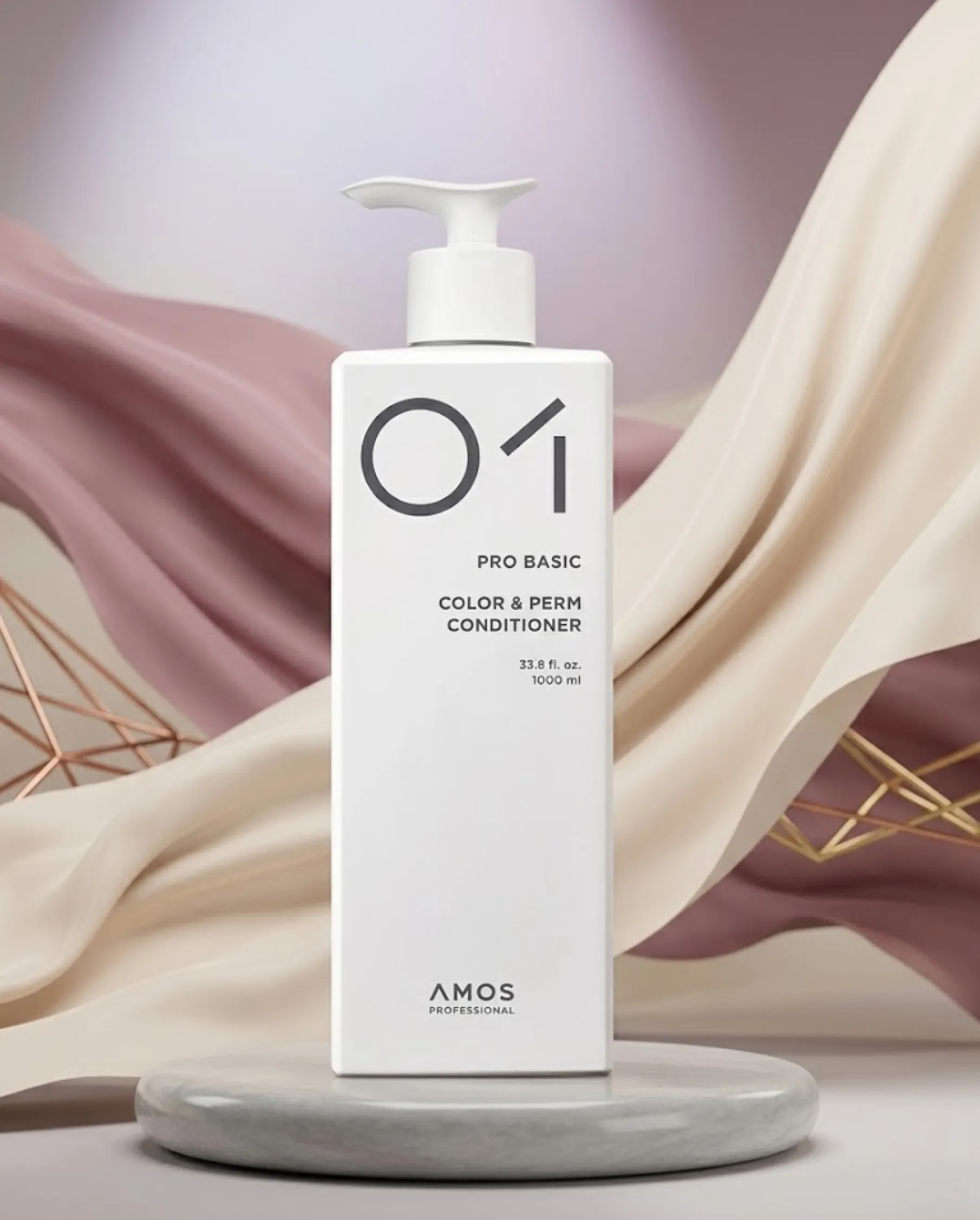 Amos Professional Color & Perm Conditioner, 1000ml - 1