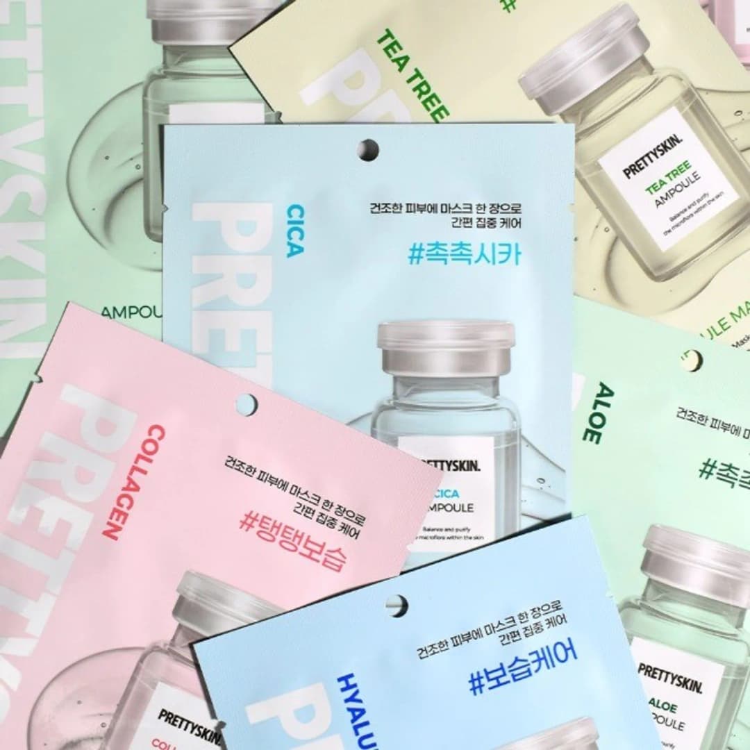 Pretty skin Ampoule Mask Sheet, 1p / Нүүрний маск/ TM - 1