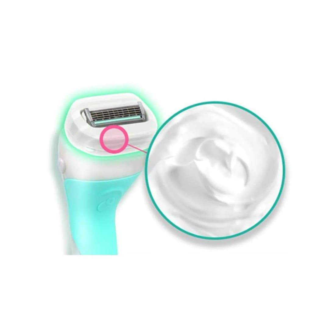 Schick Intuition Natural Aloe Women’s Razor Green Handle /Илүүдэл үсний татуурга/ - 4