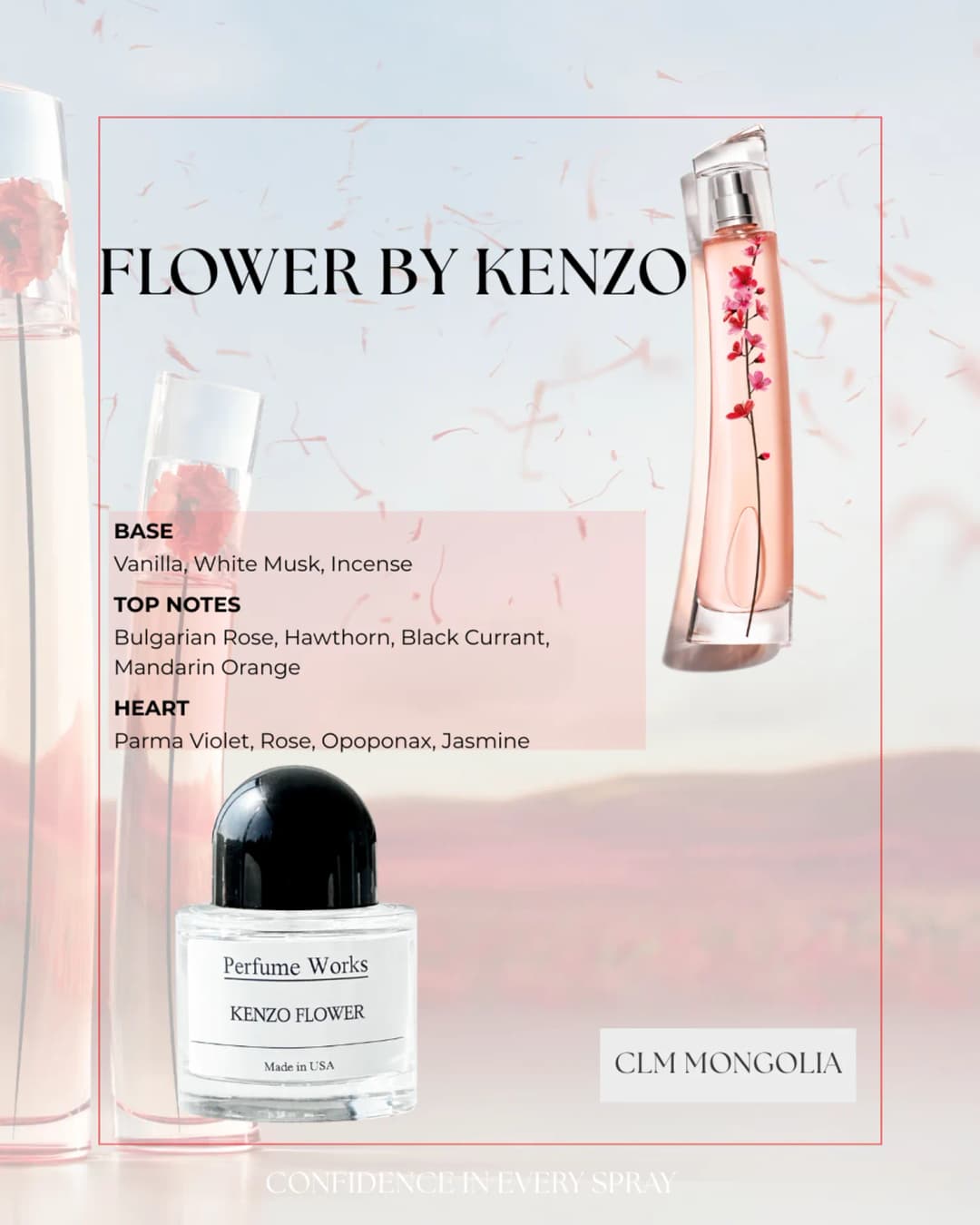 Perfume Works Kenzo Flower /Үнэртэй ус/ - 1
