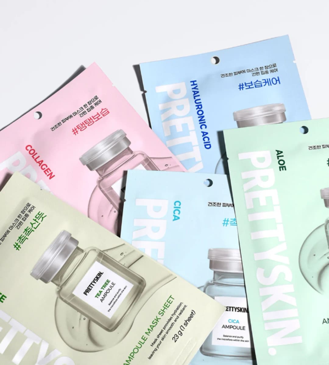Pretty skin Ampoule Mask Sheet, 1p / Нүүрний маск/ TM - 5